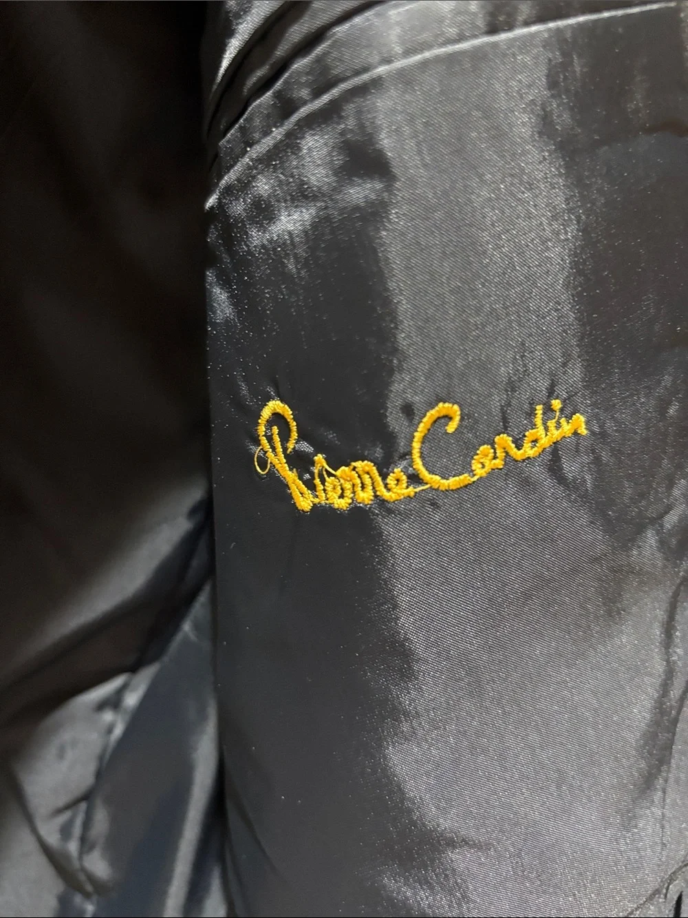 Pierre Cardin Charcoal Gray Tailcoat Tuxedo Jacket